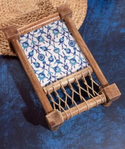 Cot / Charpai / Khat design Serving Platter made of Wood