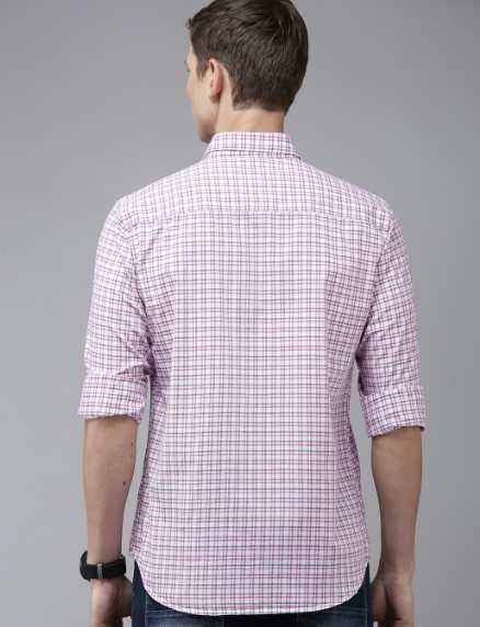Screenshot 2026-07-23 130427 Pure Cotton Slim Fit Checked Casual Shirt - Image 4