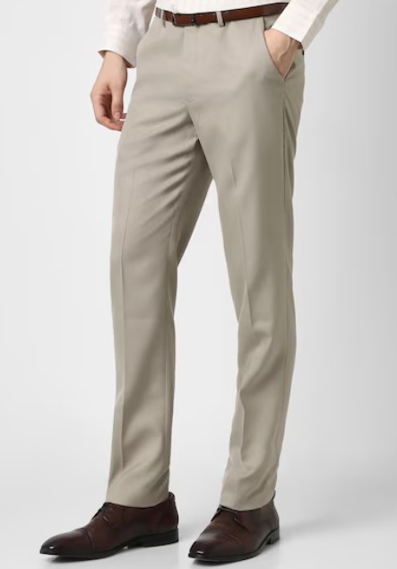 Screenshot 2026-07-23 133120 Men Beige Textured Trousers - Image 4