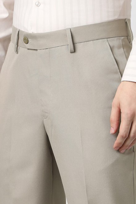 Screenshot 2026-07-23 133131 Men Beige Textured Trousers - Image 3