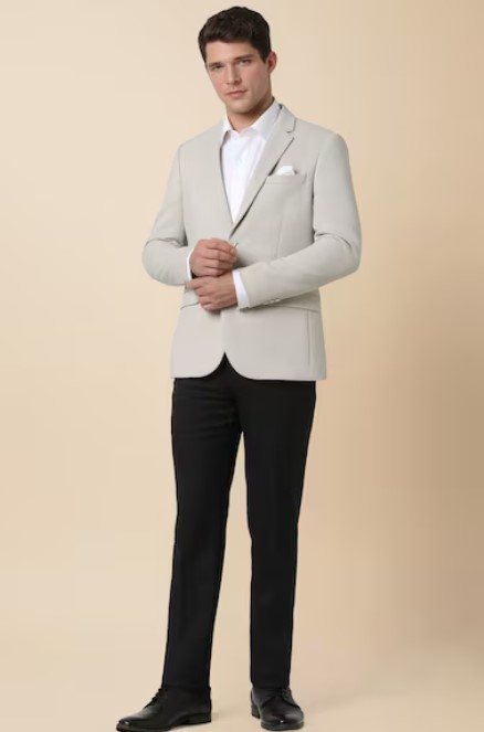 Screenshot 2026-07-23 140537 Men Grey Check Formal Blazer - Image 5