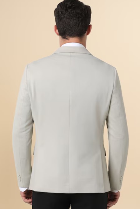 Screenshot 2026-07-23 140546 Men Grey Check Formal Blazer - Image 4